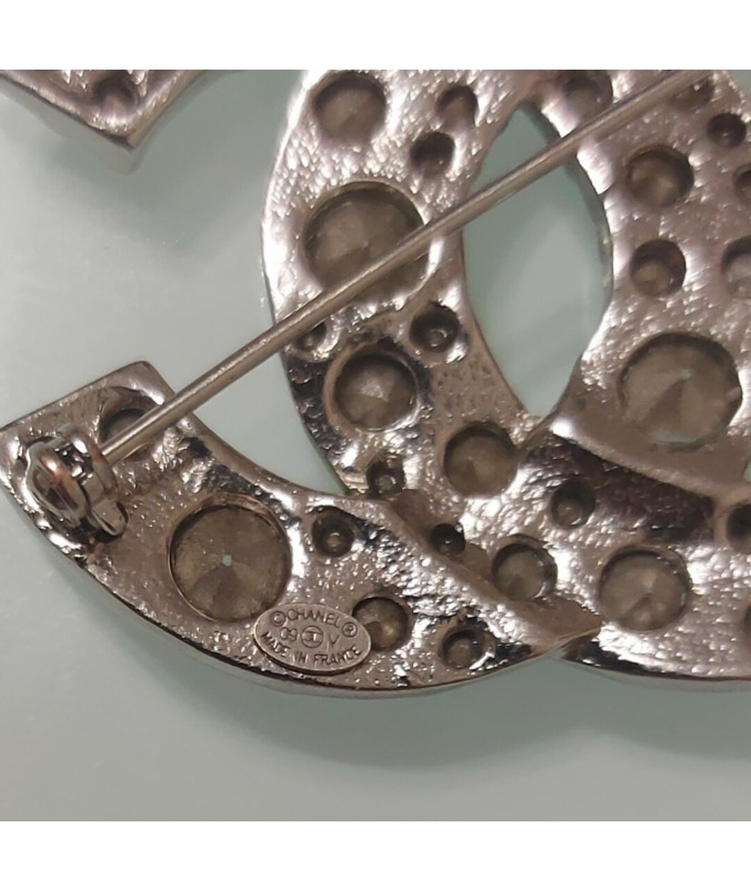 CHANEL PRE-OWNED Серебряная с серебряным покрытием булавка / брошь, фото 4