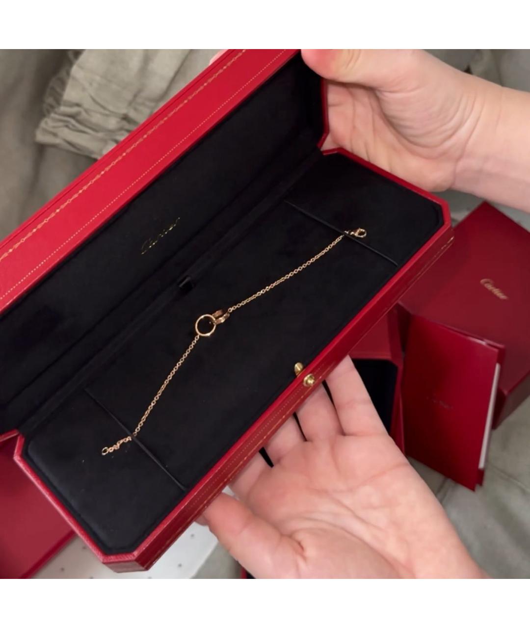 CARTIER Розовый браслет из розового золота, фото 5