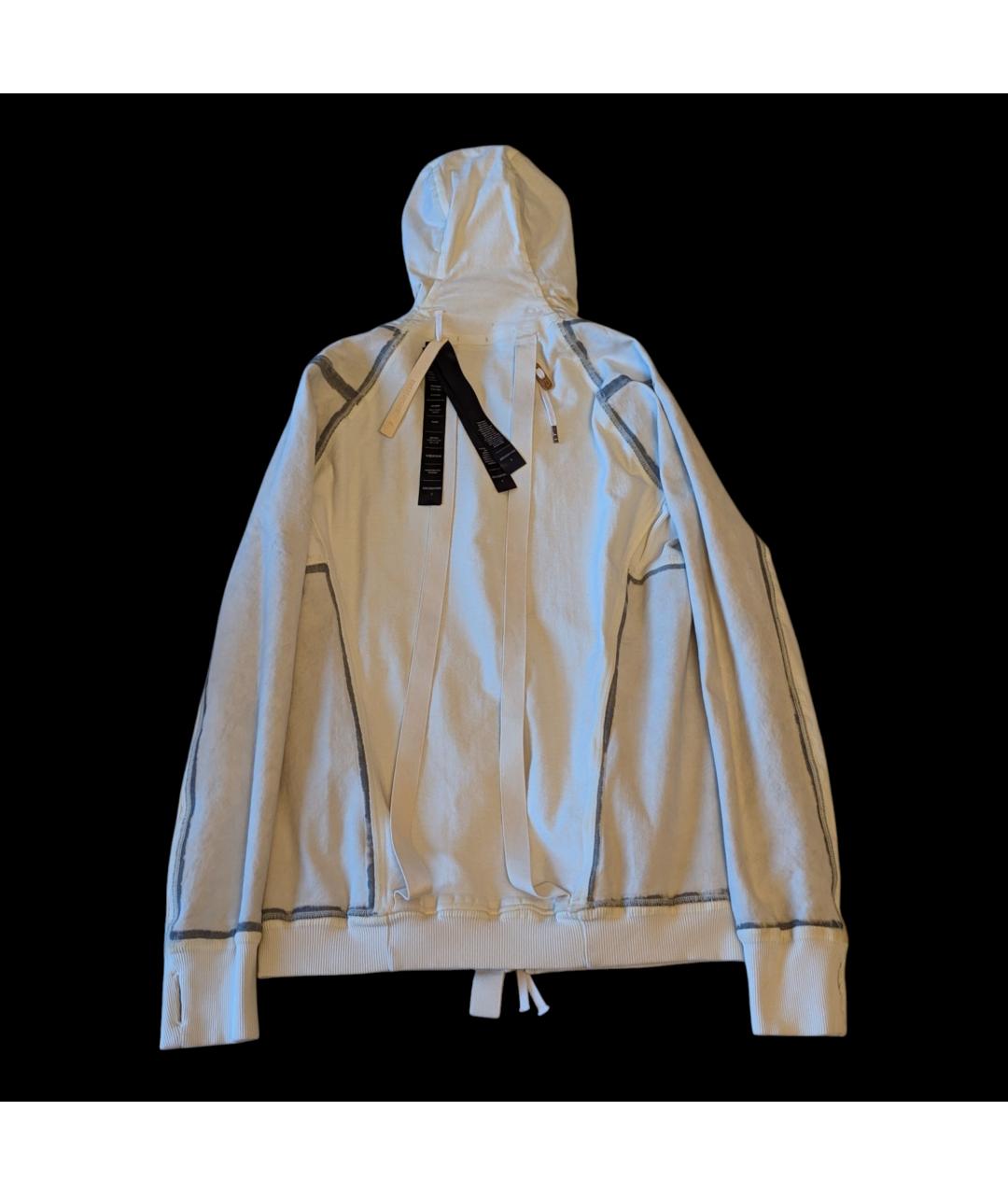 BORIS BIDJAN Серая хлопковая куртка, фото 4