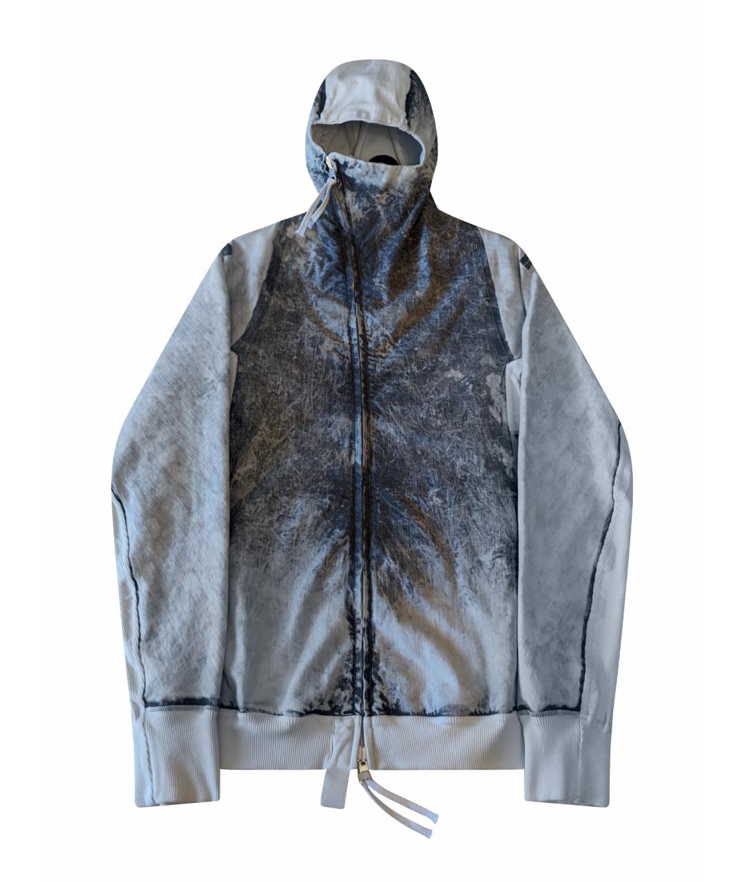 BORIS BIDJAN Серая хлопковая куртка, фото 1