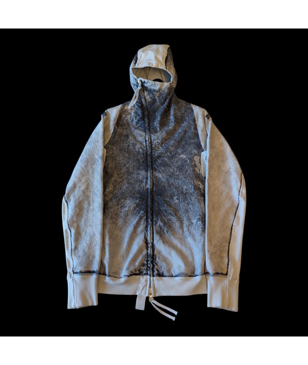 BORIS BIDJAN Серая хлопковая куртка, фото 10