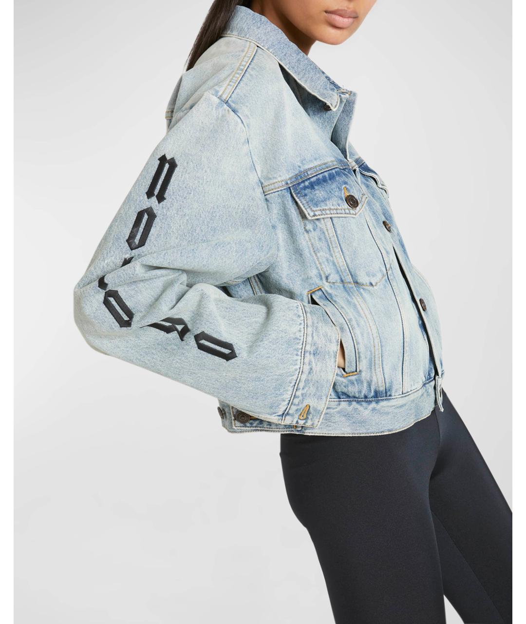 BALENCIAGA Синяя куртка, фото 9