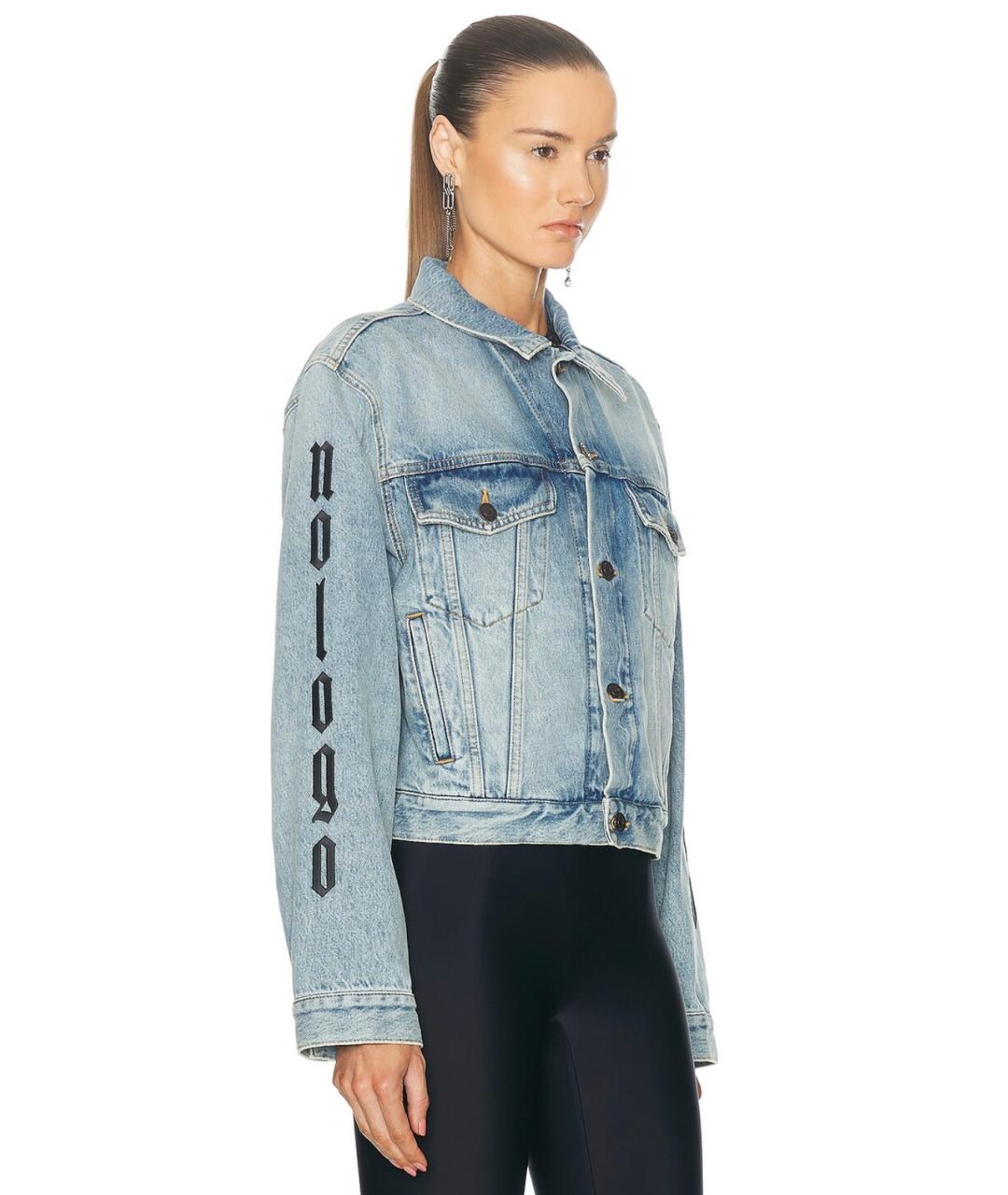 BALENCIAGA Синяя куртка, фото 3