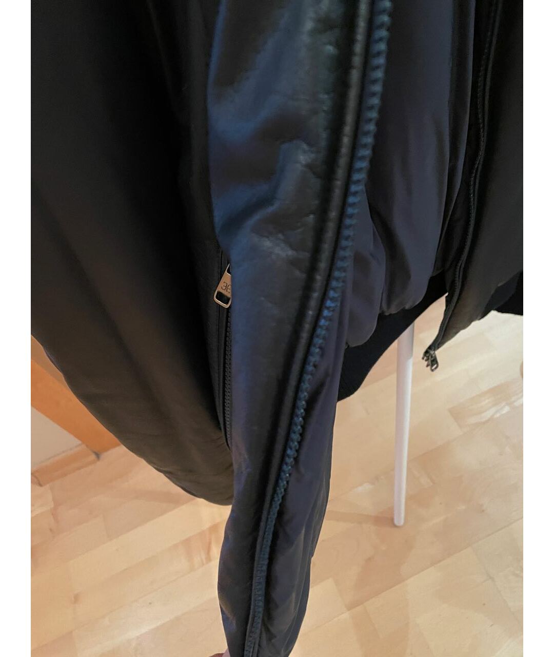 FABI Черная кожаная куртка, фото 8
