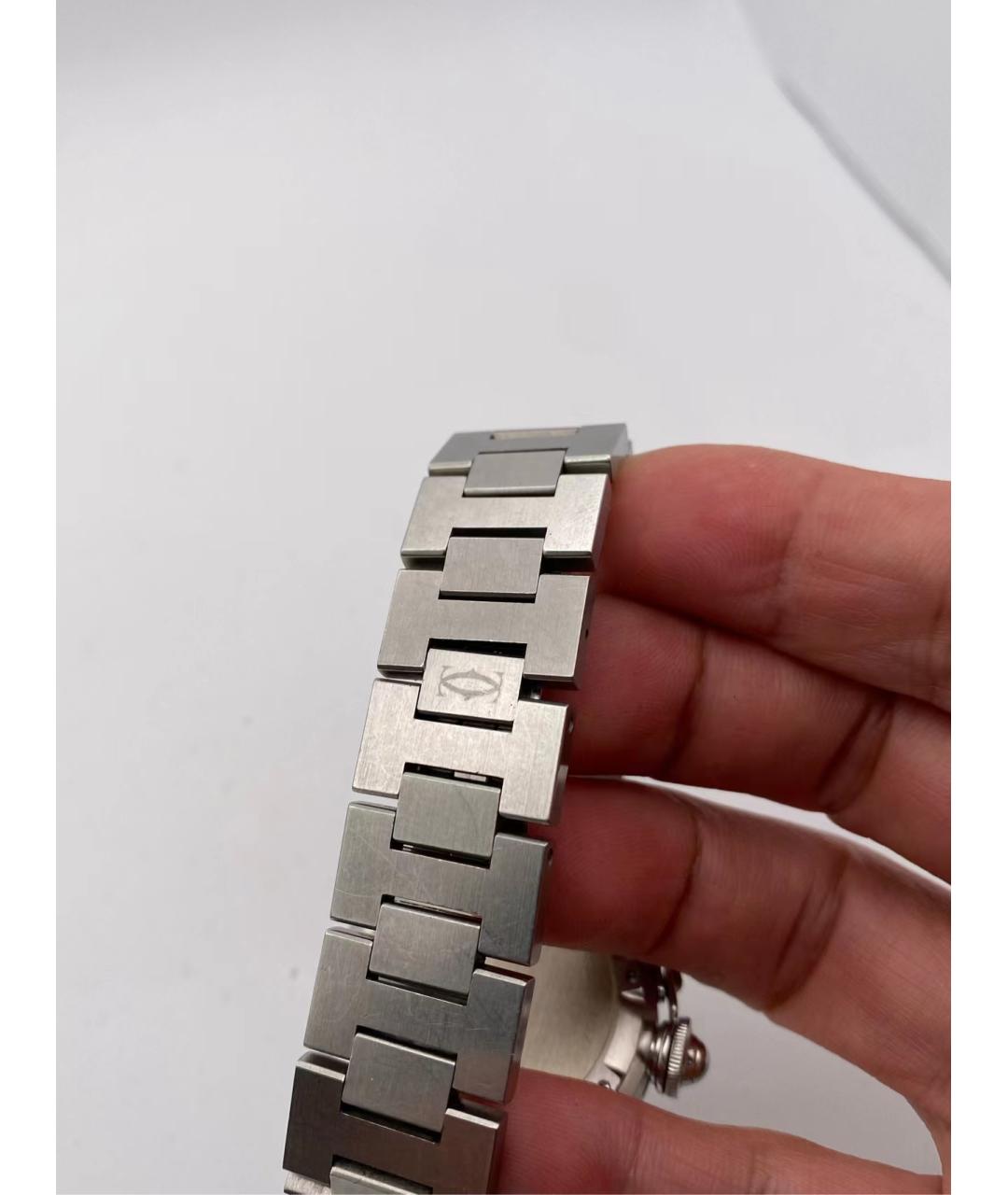 CARTIER Серебряные металлические часы, фото 6