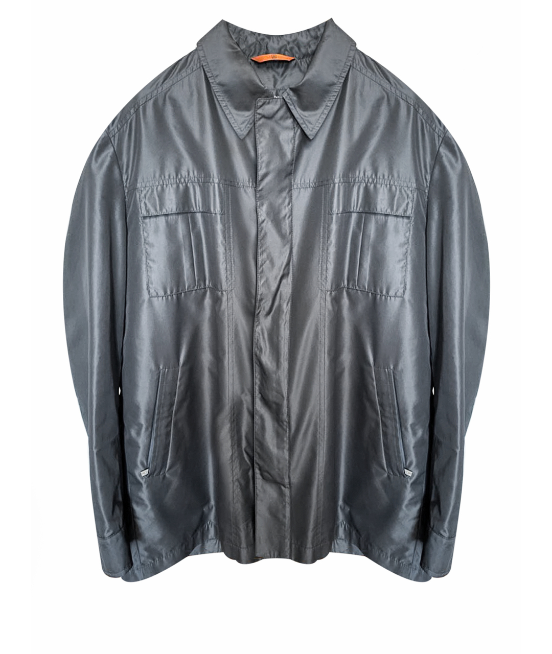CORNELIANI Темно-синяя полиэстеровая куртка, фото 1