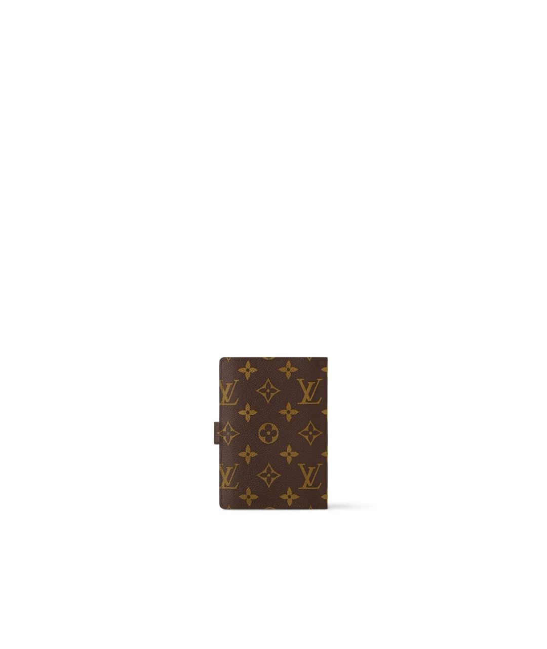 LOUIS VUITTON Коричневый кардхолдер, фото 4