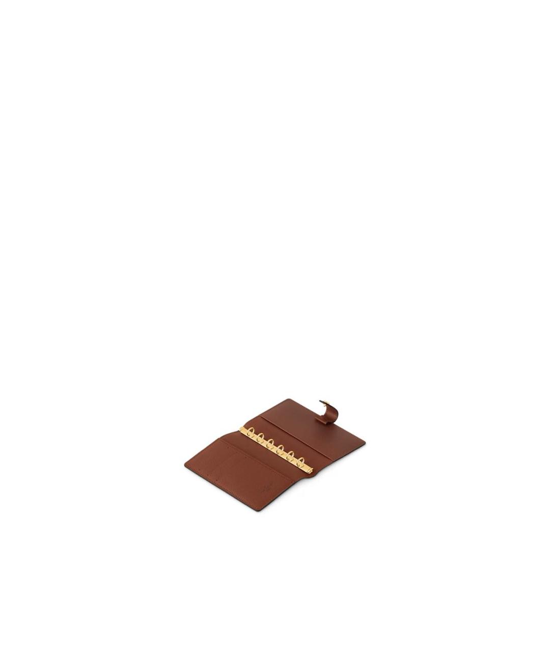 LOUIS VUITTON Коричневый кардхолдер, фото 5