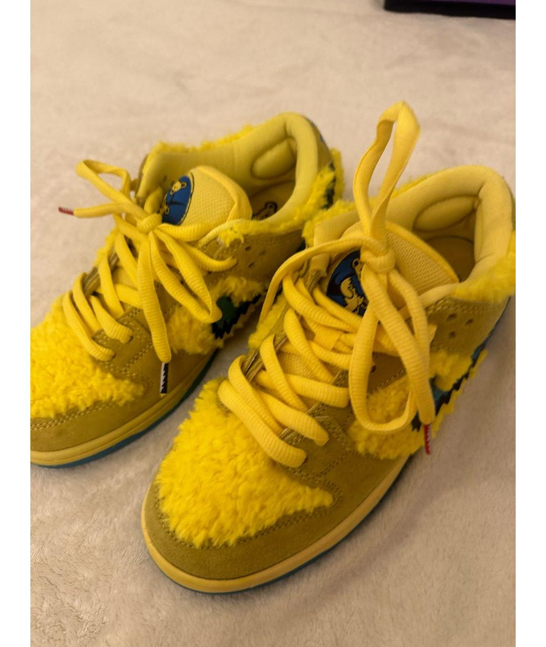 NIKE Желтые кроссовки, фото 2
