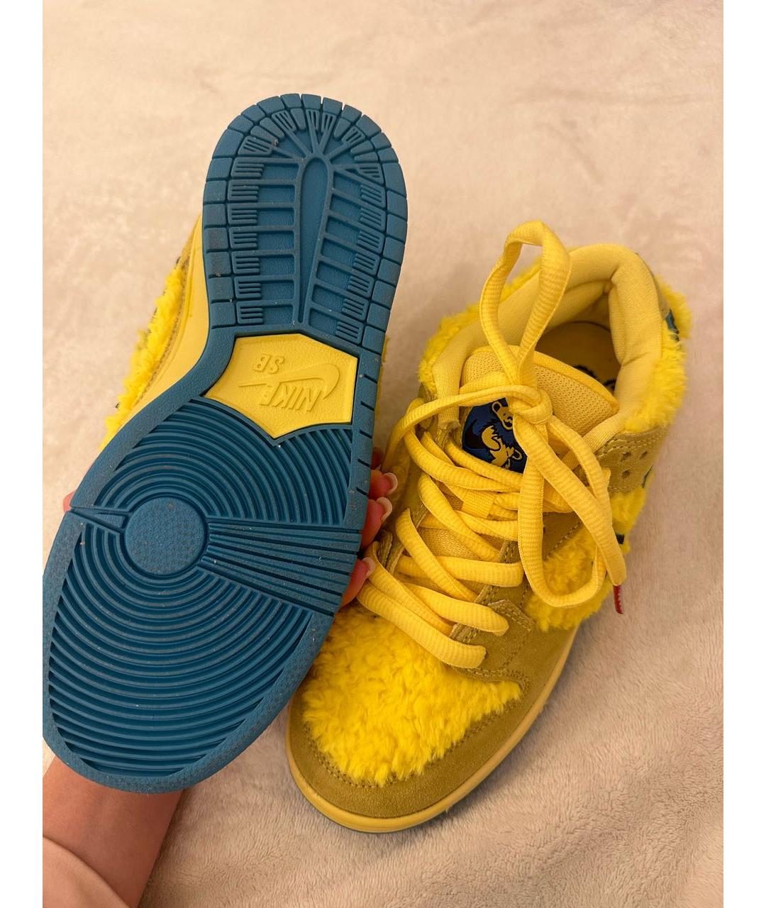 NIKE Желтые кроссовки, фото 3