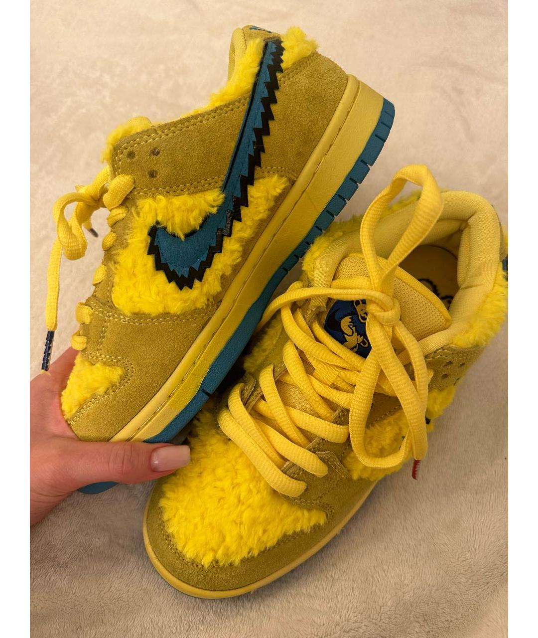 NIKE Желтые кроссовки, фото 5