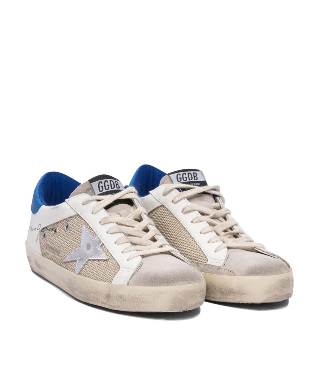 GOLDEN GOOSE DELUXE BRAND Мульти кожаные низкие кроссовки / кеды, фото 2