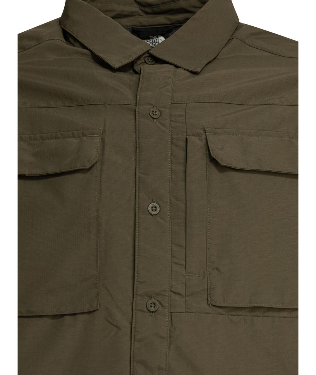 THE NORTH FACE Зеленая кэжуал рубашка, фото 3