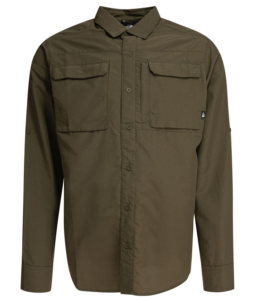 THE NORTH FACE Зеленая кэжуал рубашка, фото 1