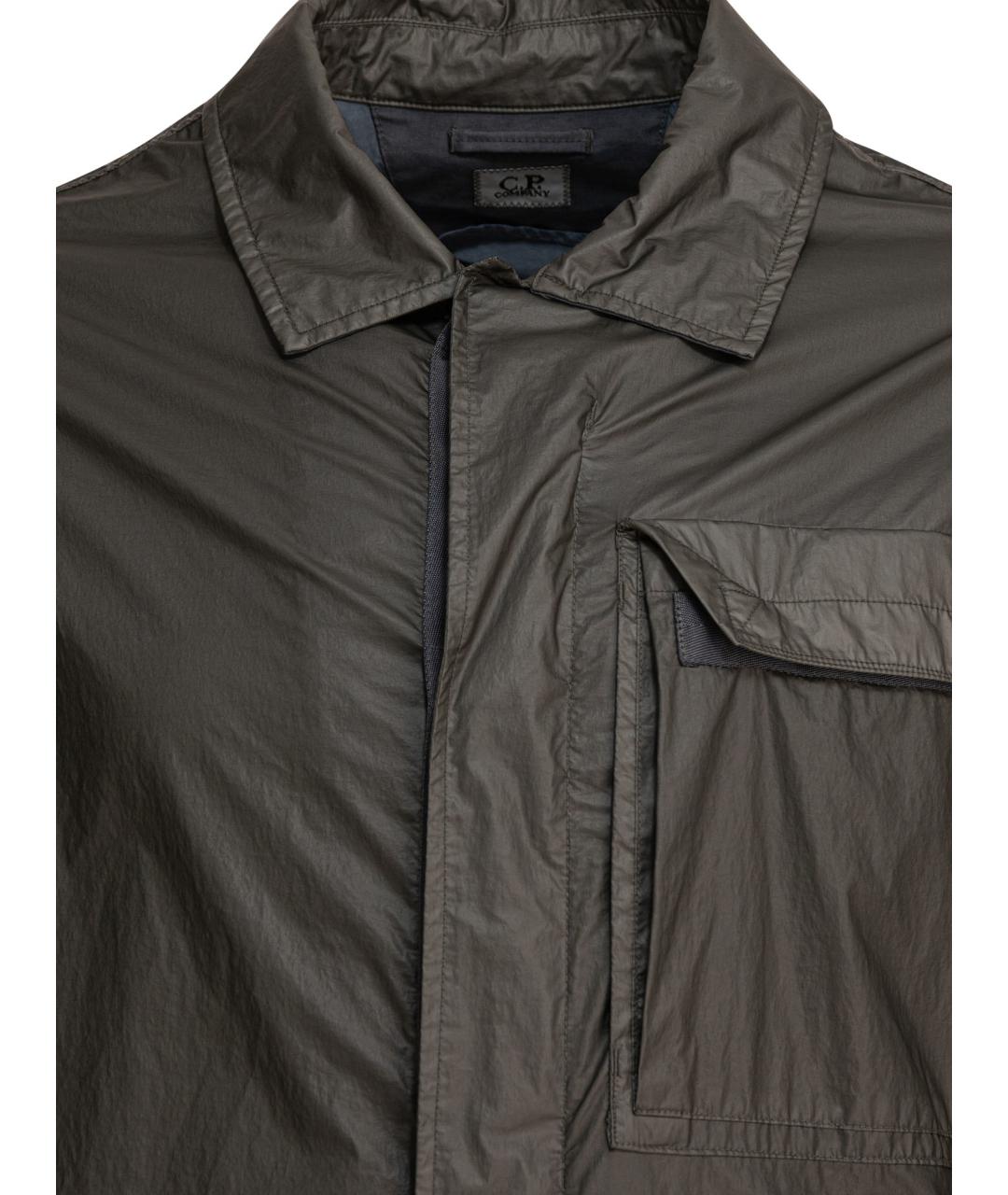 CP COMPANY Антрацитовая полиамидовая куртка, фото 3