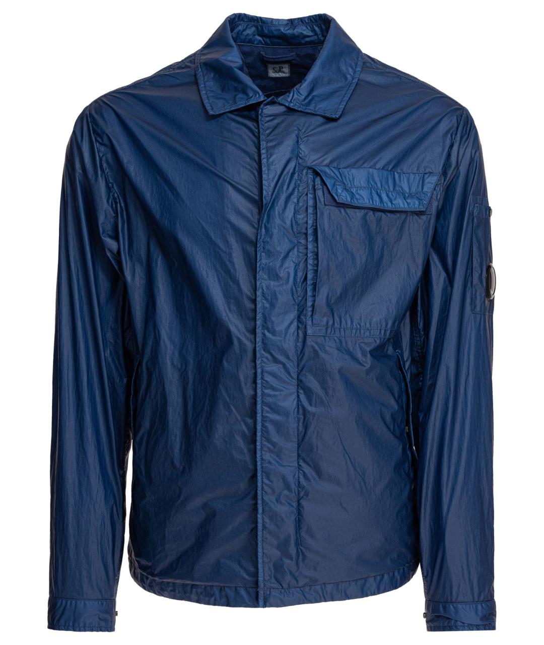 CP COMPANY Синяя полиамидовая куртка, фото 1