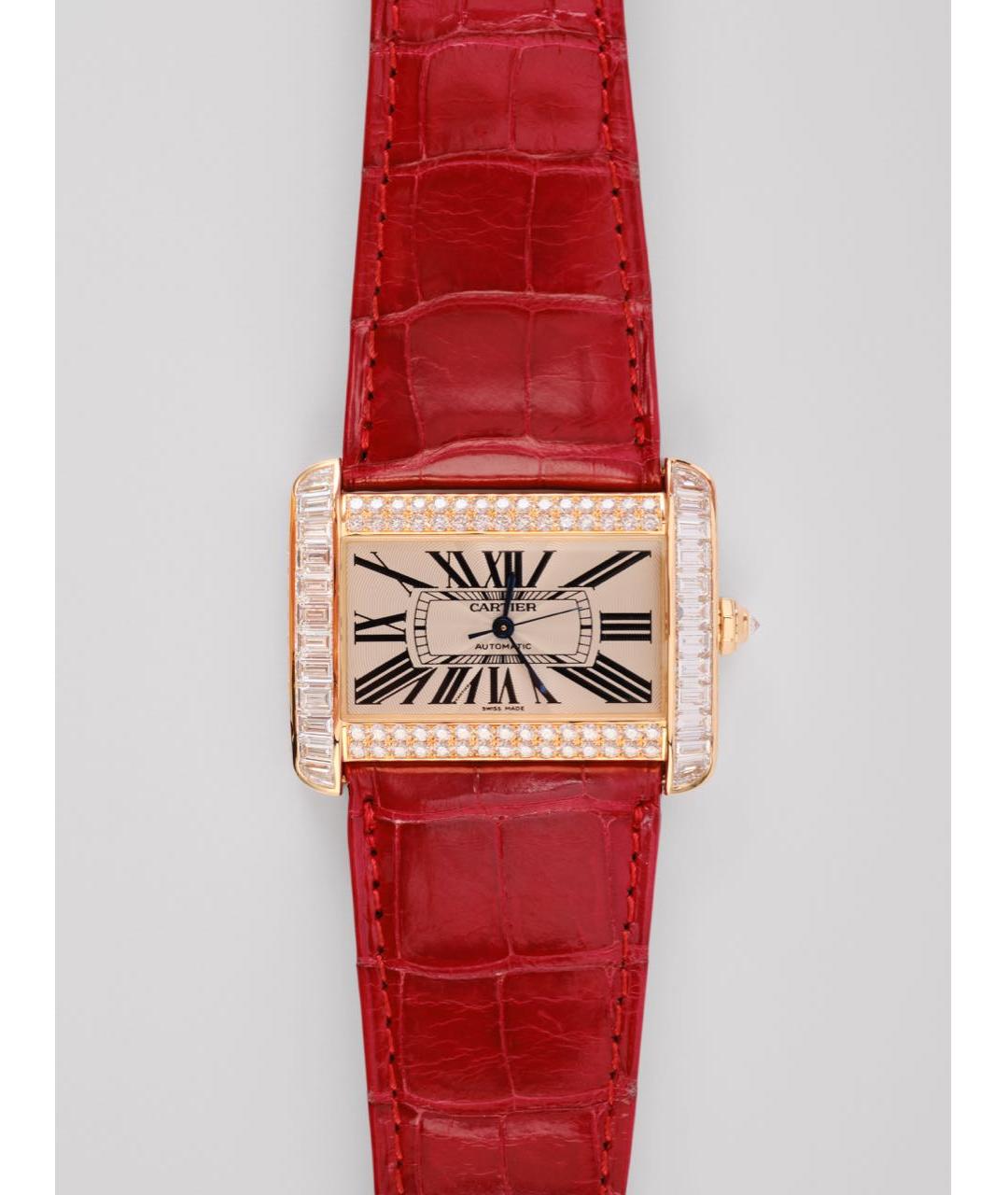 CARTIER Золотые часы из белого золота, фото 7