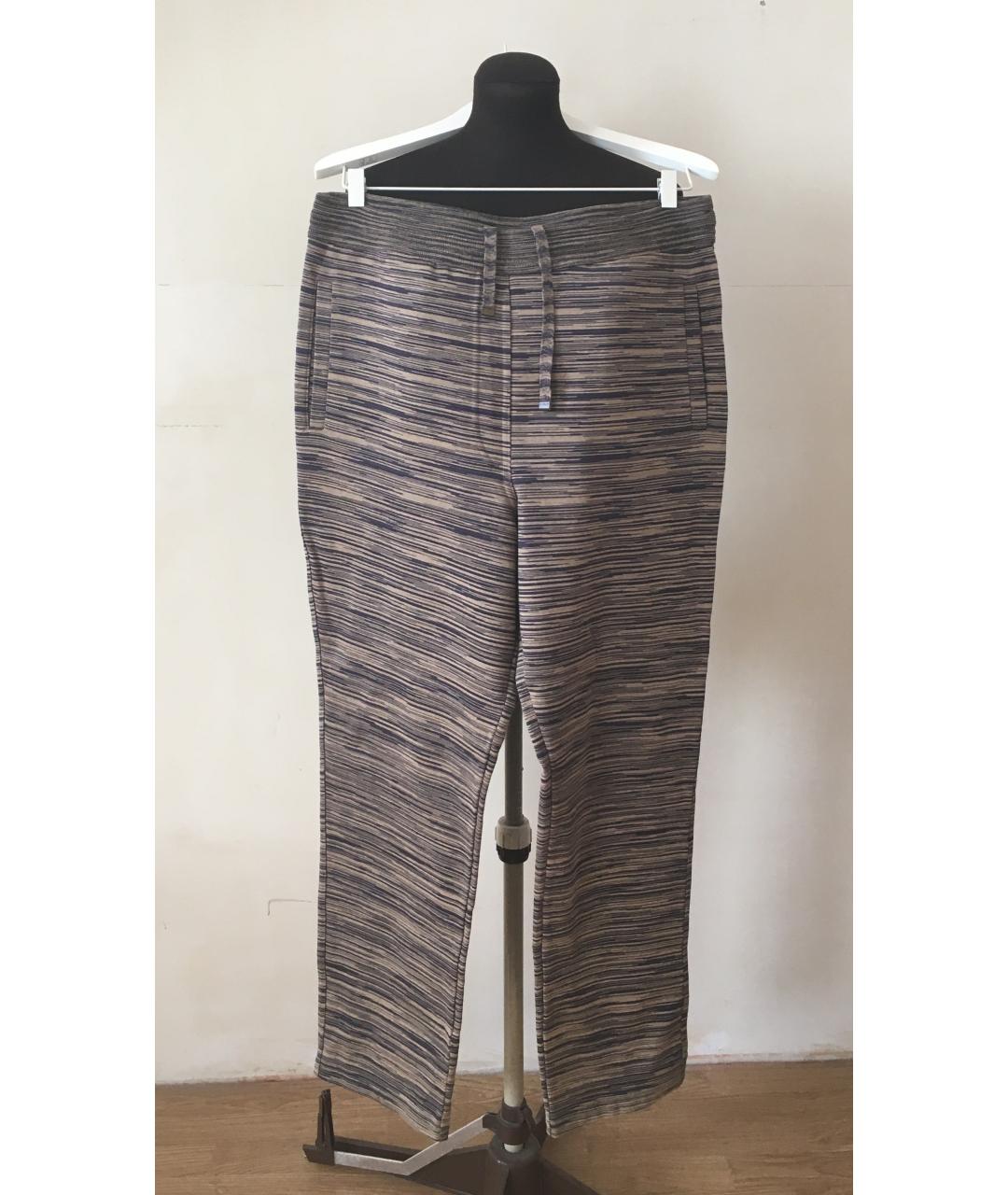 MISSONI Бежевые хлопковые спортивные брюки и шорты, фото 9