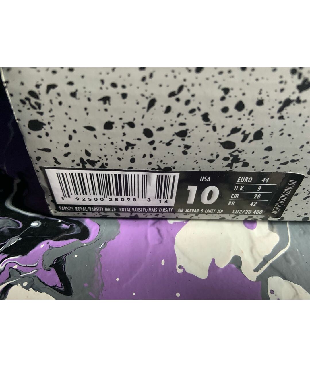 JORDAN Синие высокие кроссовки / кеды, фото 8