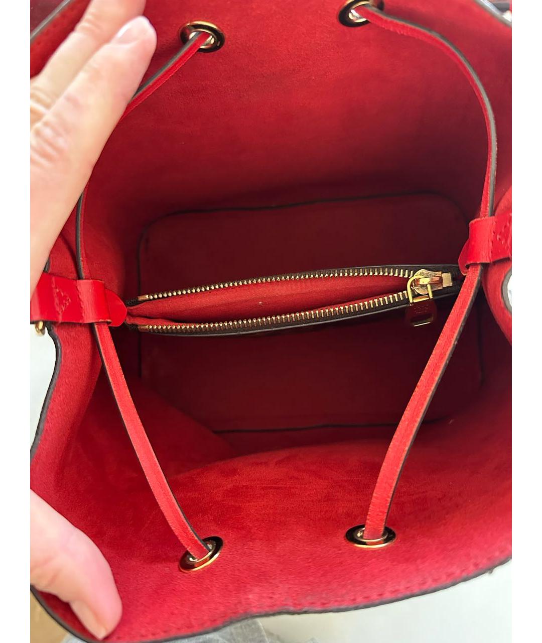 LOUIS VUITTON Коричневая сумка через плечо, фото 4