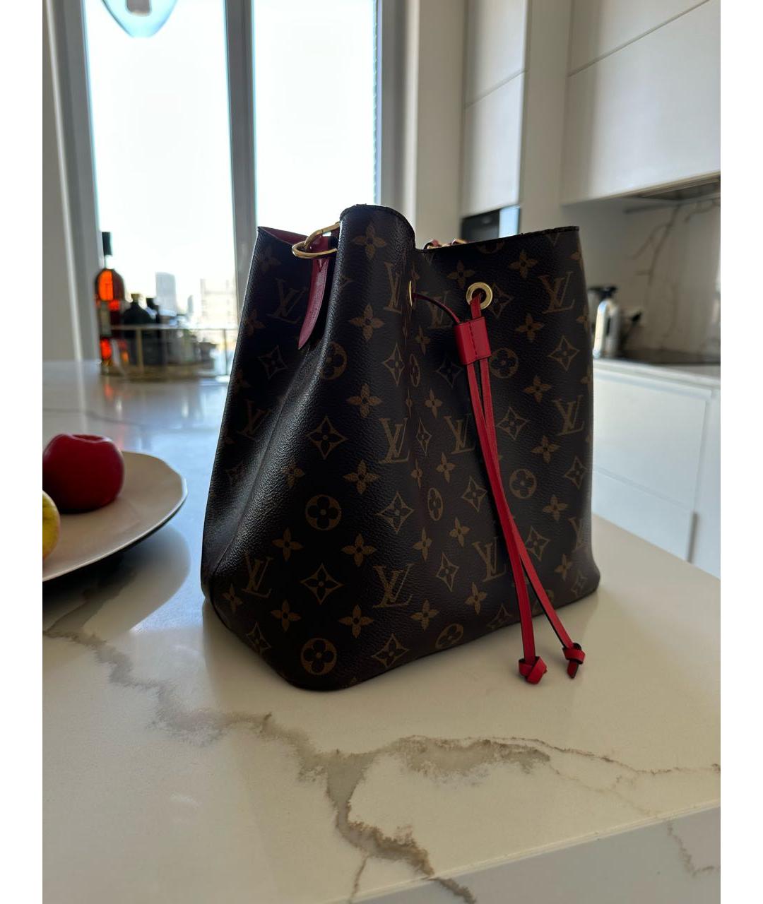 LOUIS VUITTON Коричневая сумка через плечо, фото 2