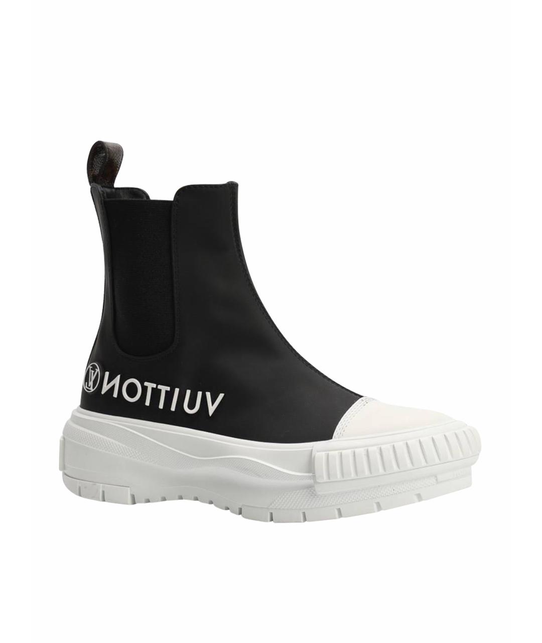 LOUIS VUITTON Черные кеды, фото 1