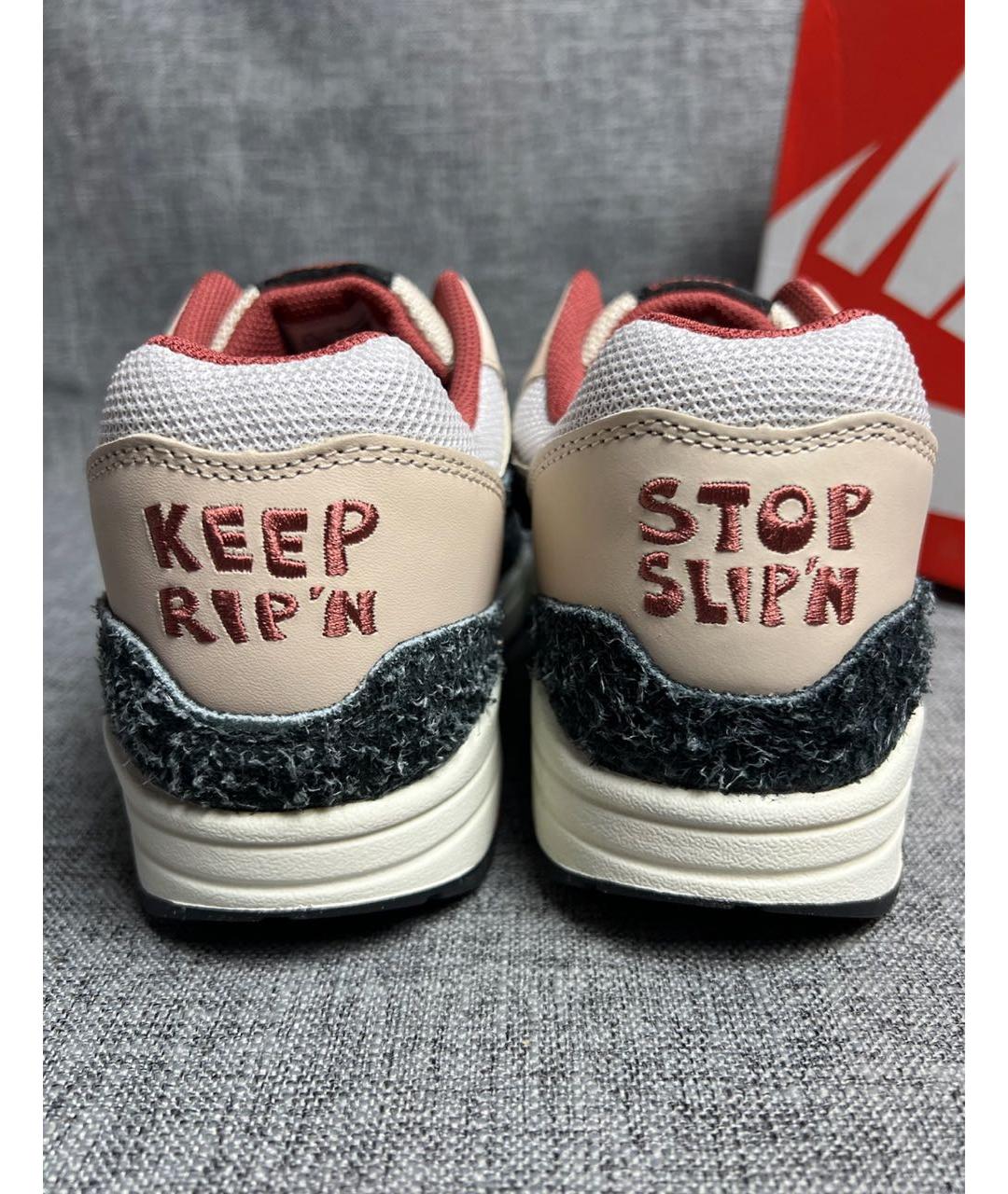 NIKE Мульти замшевые низкие кроссовки / кеды, фото 5
