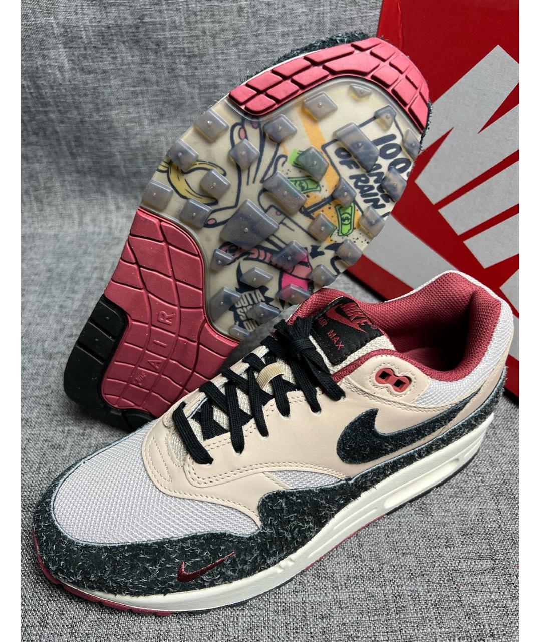 NIKE Мульти замшевые низкие кроссовки / кеды, фото 7