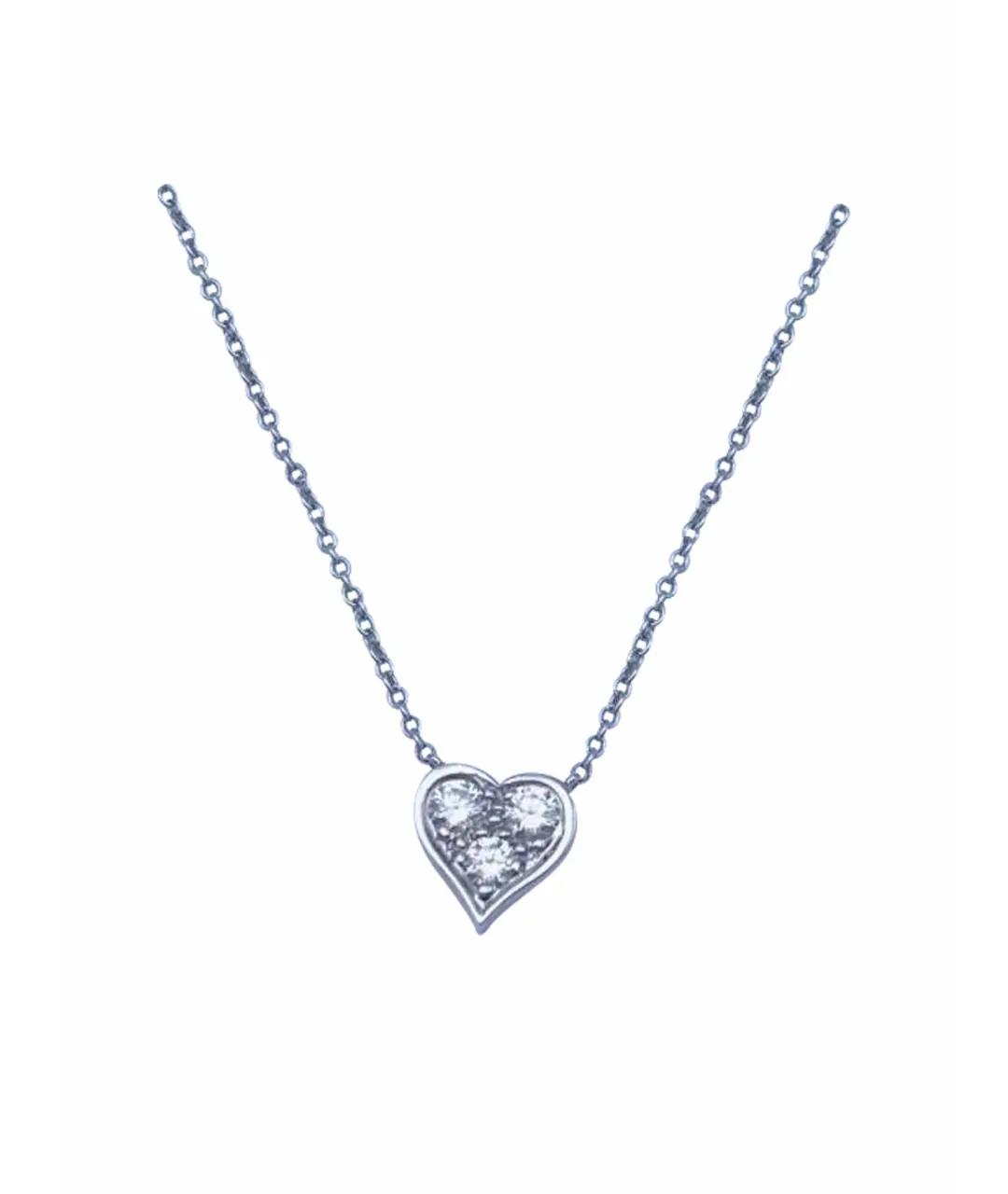 TIFFANY&CO Серебряное платиновое колье, фото 1