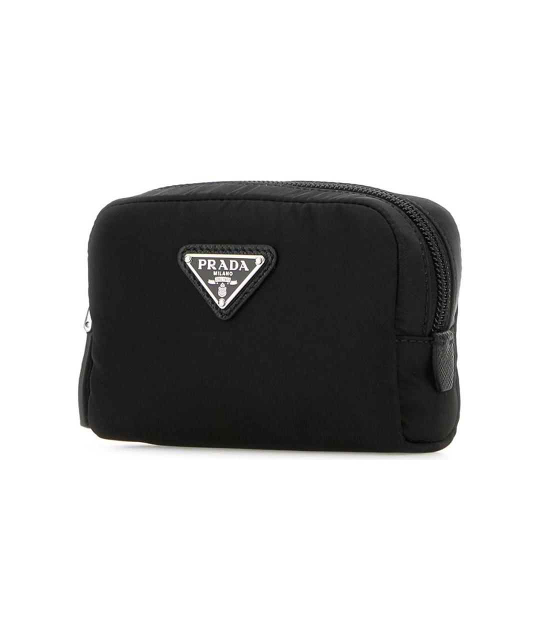 PRADA Черная синтетическая косметичка, фото 2