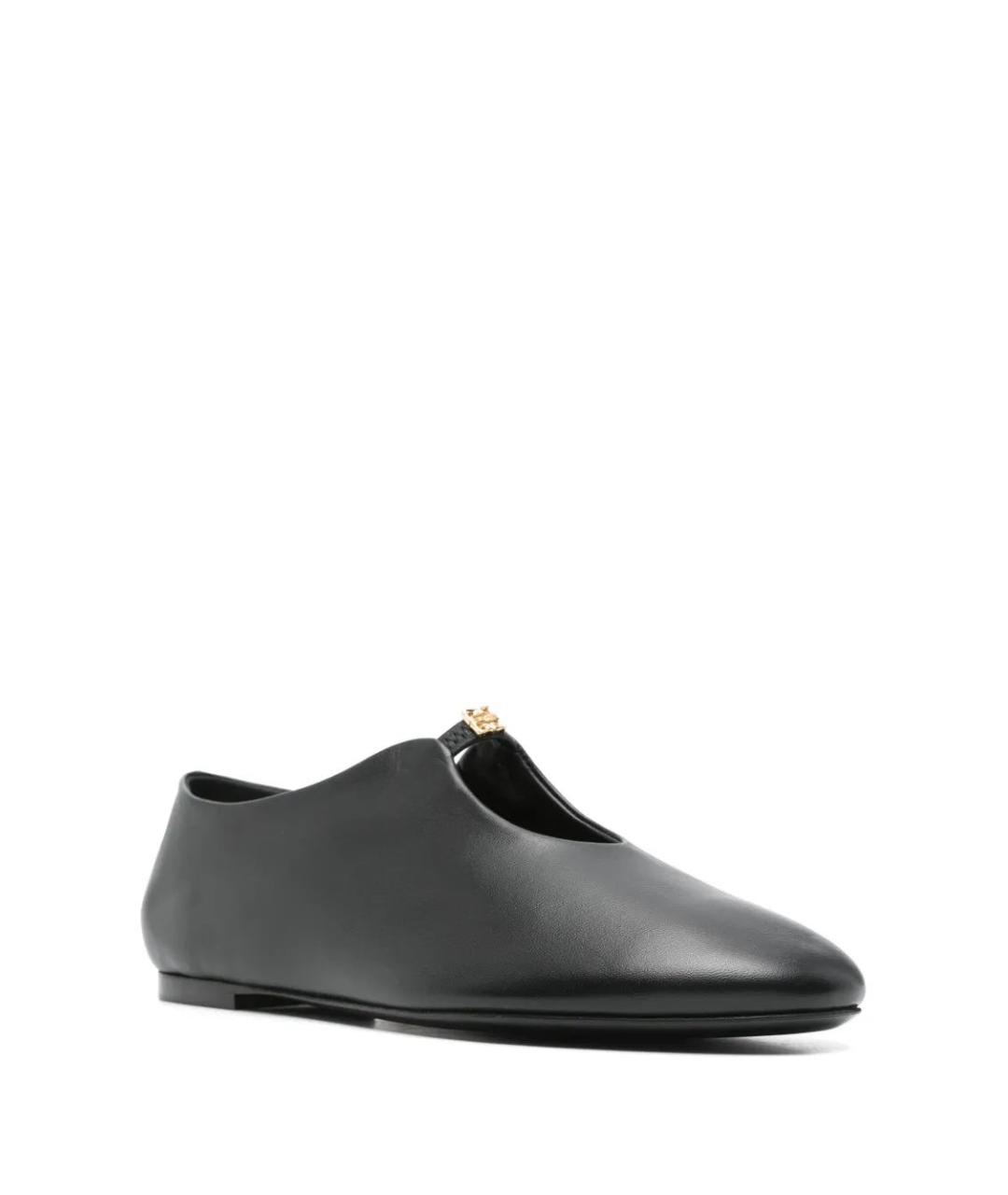 GIVENCHY Черные кожаные балетки, фото 4