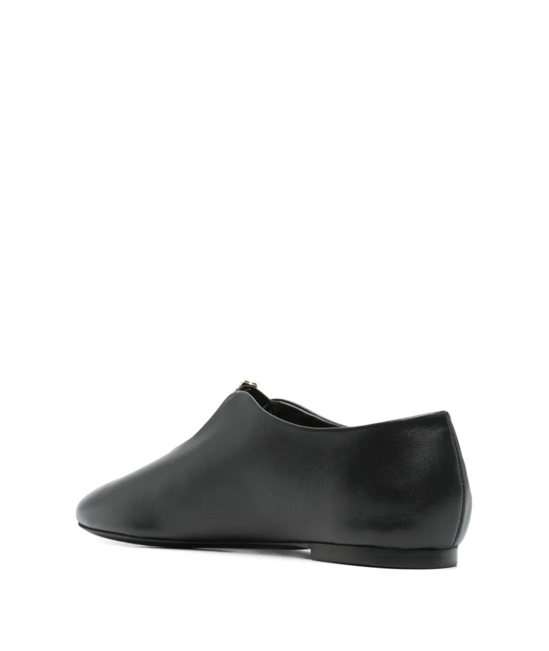 GIVENCHY Черные кожаные балетки, фото 3