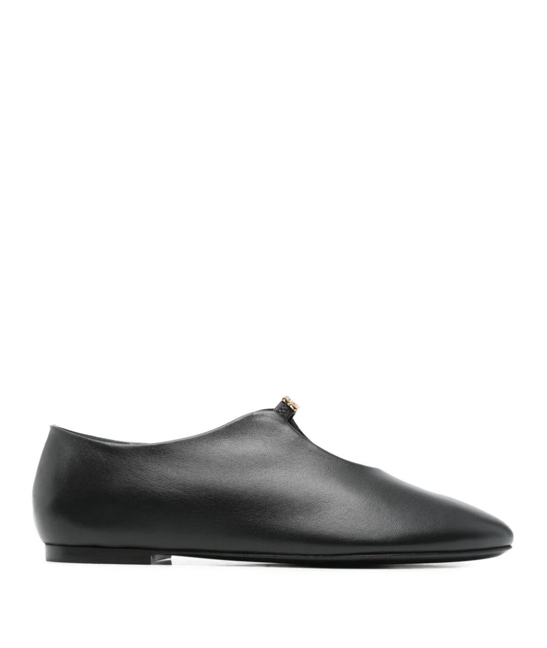 GIVENCHY Черные кожаные балетки, фото 1