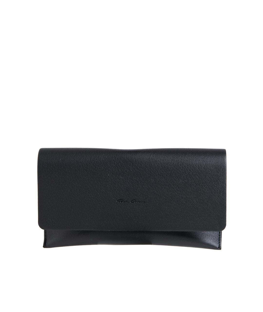 RICK OWENS Черные пластиковые солнцезащитные очки, фото 4
