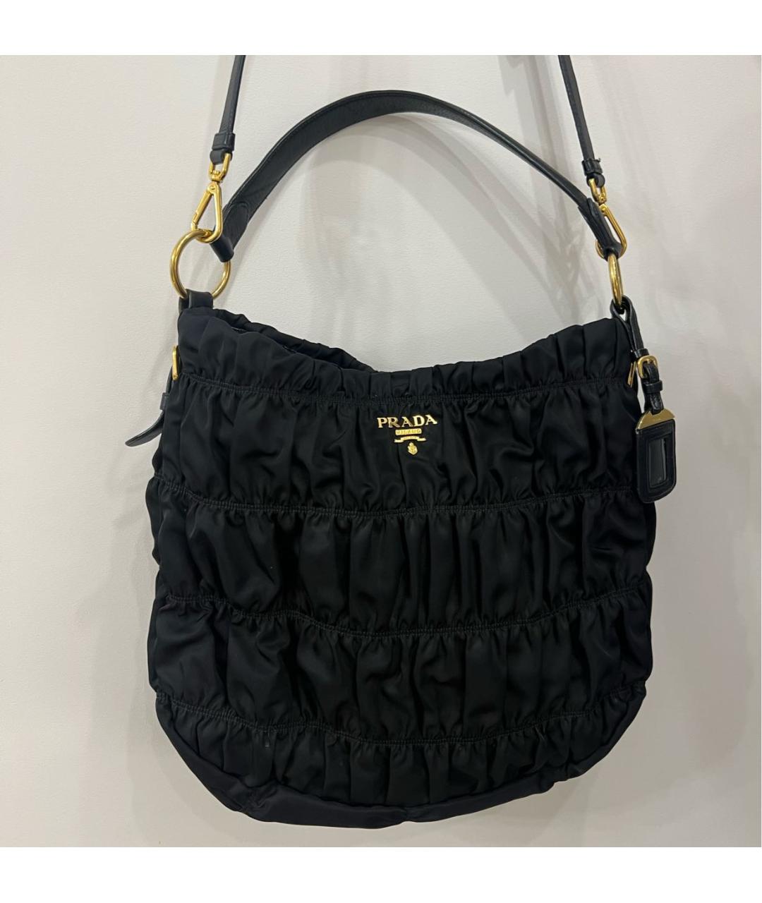 PRADA Черная сумка через плечо, фото 8