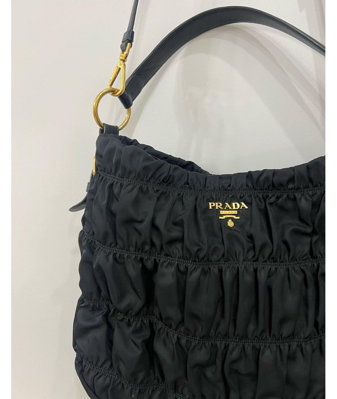 PRADA Черная сумка через плечо, фото 3