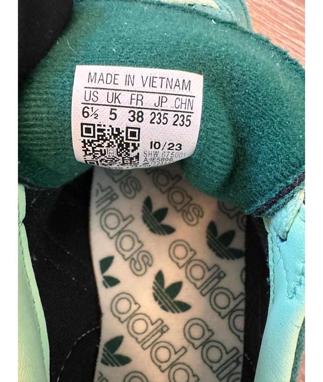 ADIDAS Зеленые кроссовки, фото 3