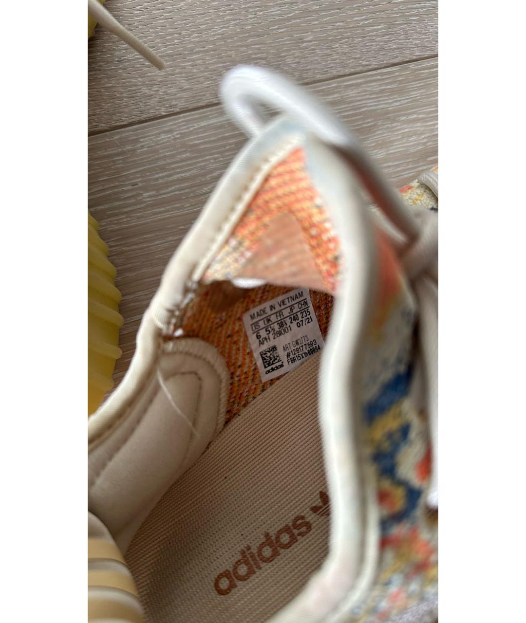 ADIDAS YEEZY Мульти текстильные кроссовки, фото 5