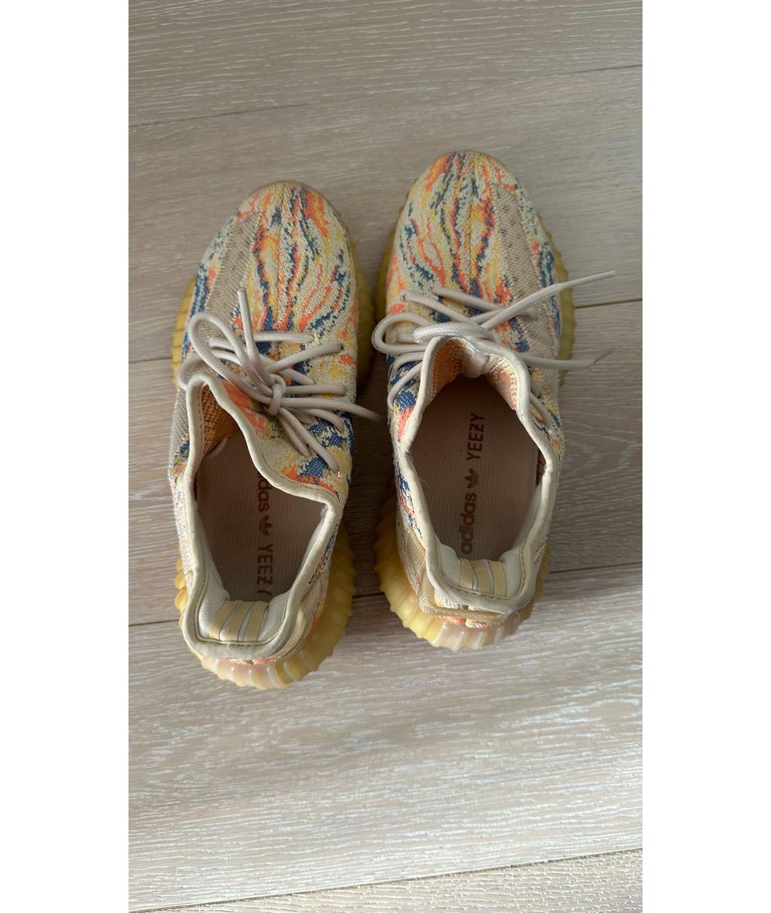 ADIDAS YEEZY Мульти текстильные кроссовки, фото 3