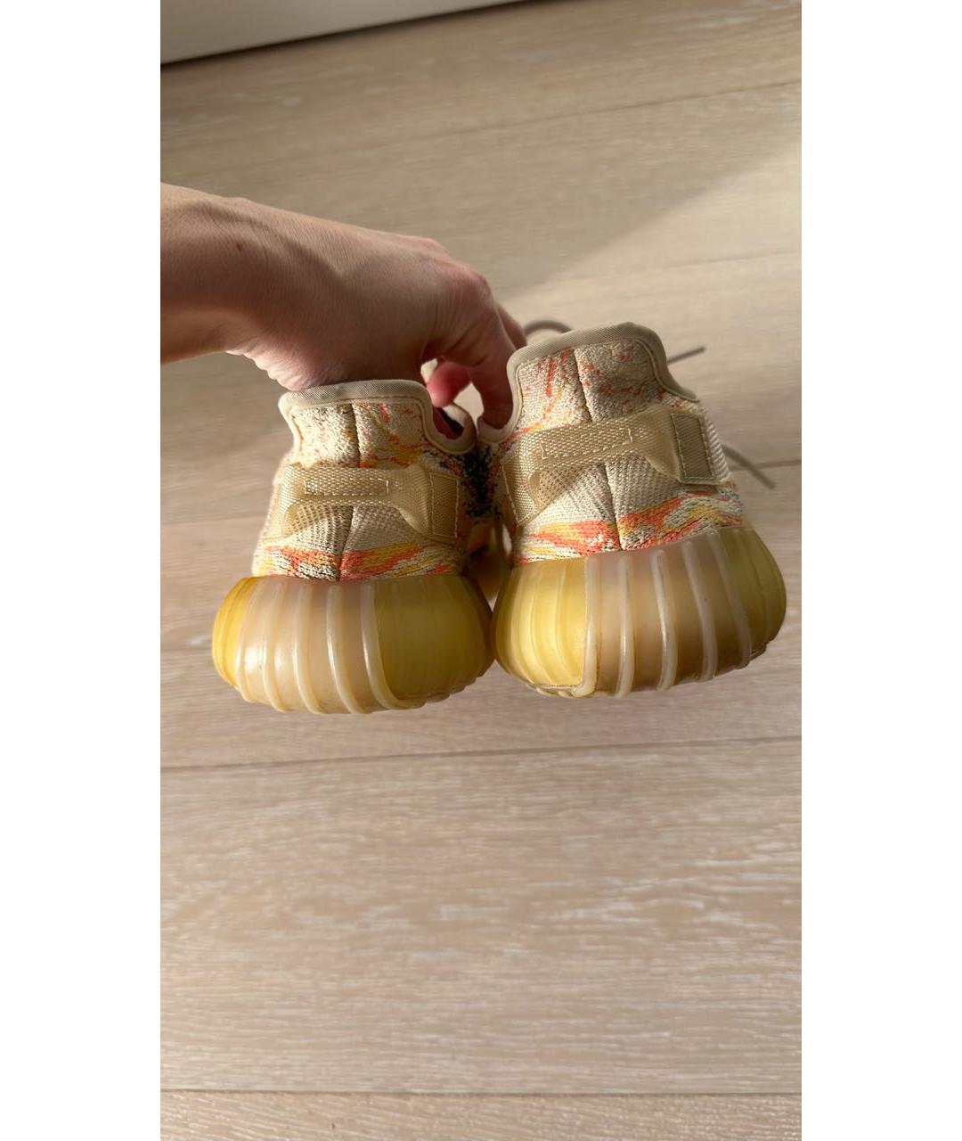 ADIDAS YEEZY Мульти текстильные кроссовки, фото 4