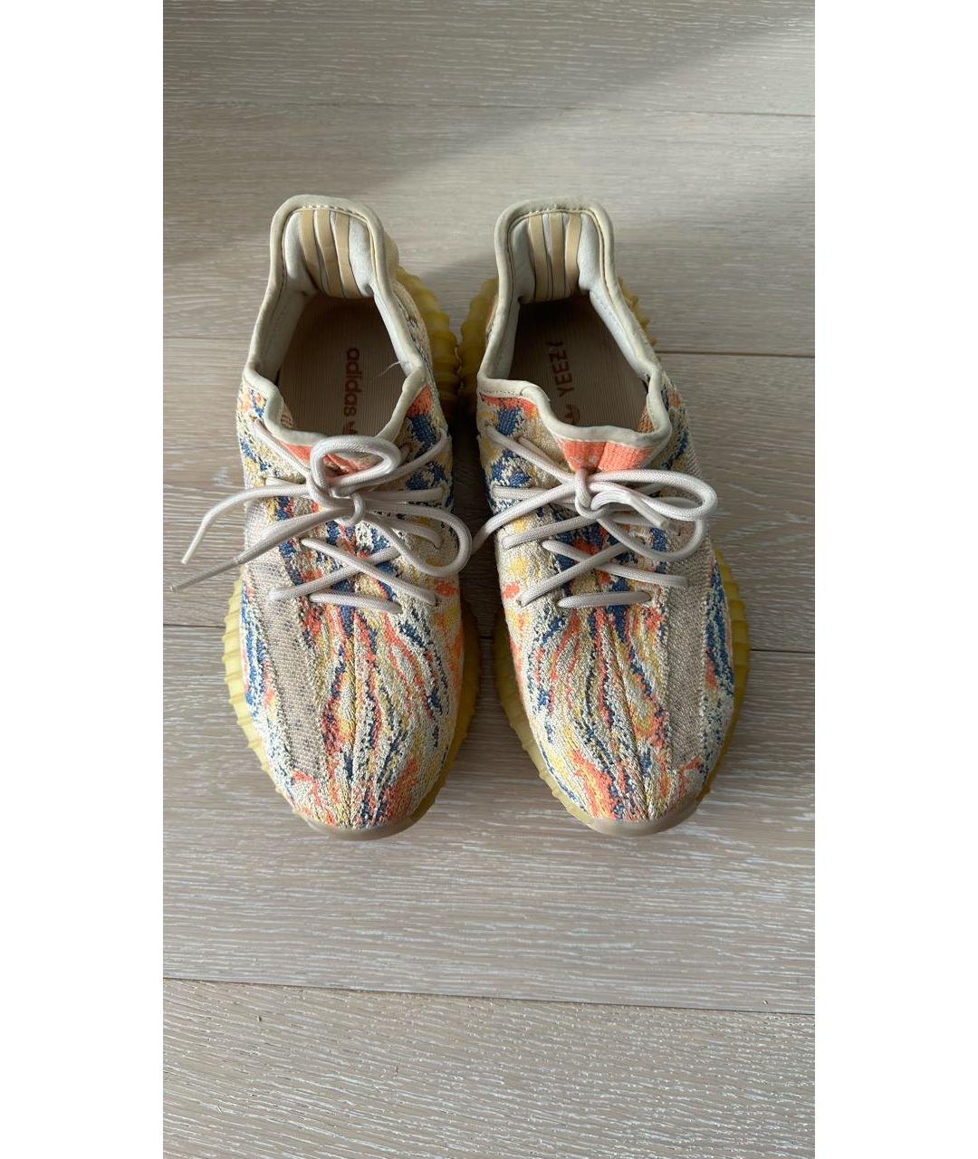 ADIDAS YEEZY Мульти текстильные кроссовки, фото 2
