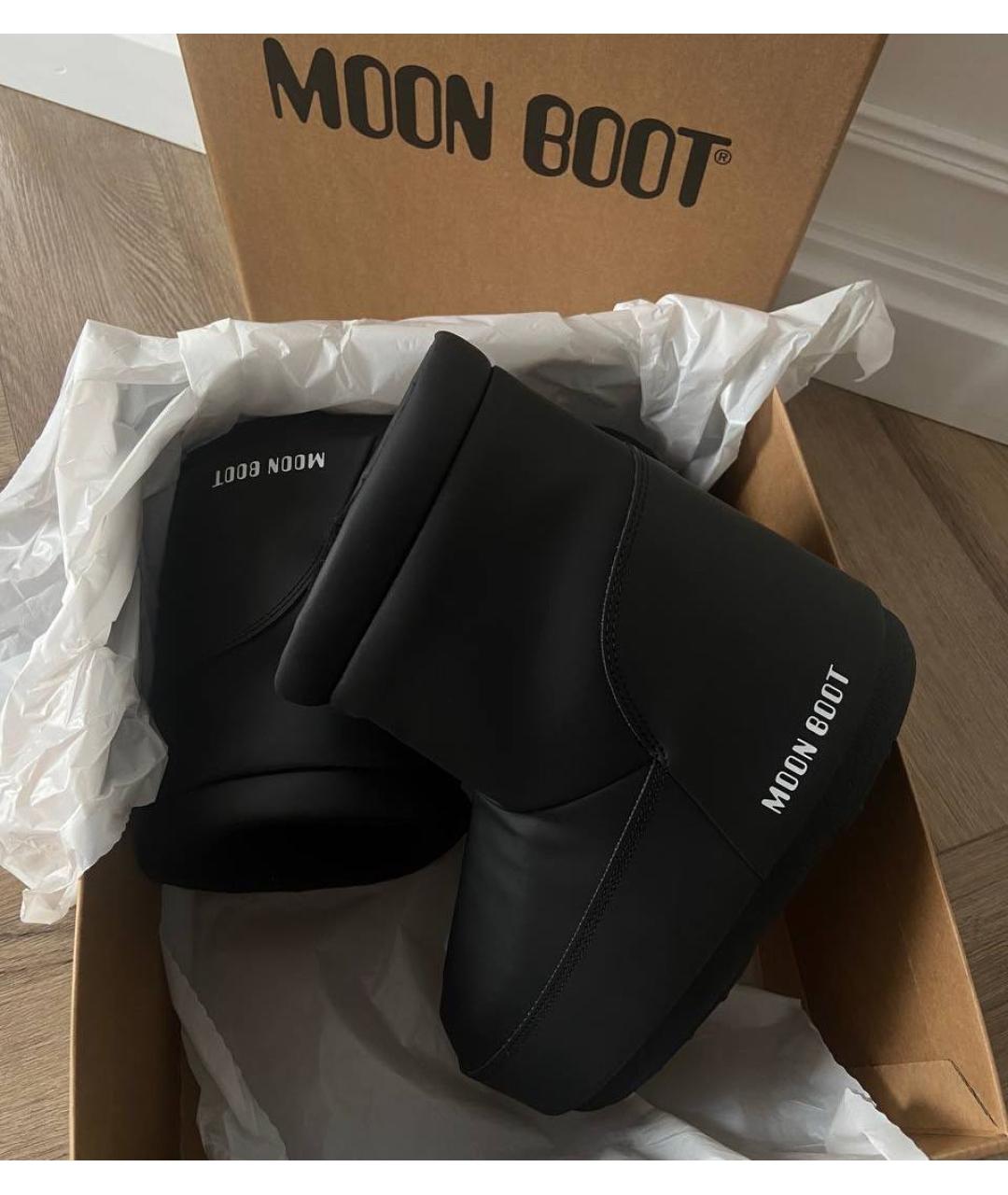 MOON BOOT Черные ботинки, фото 6