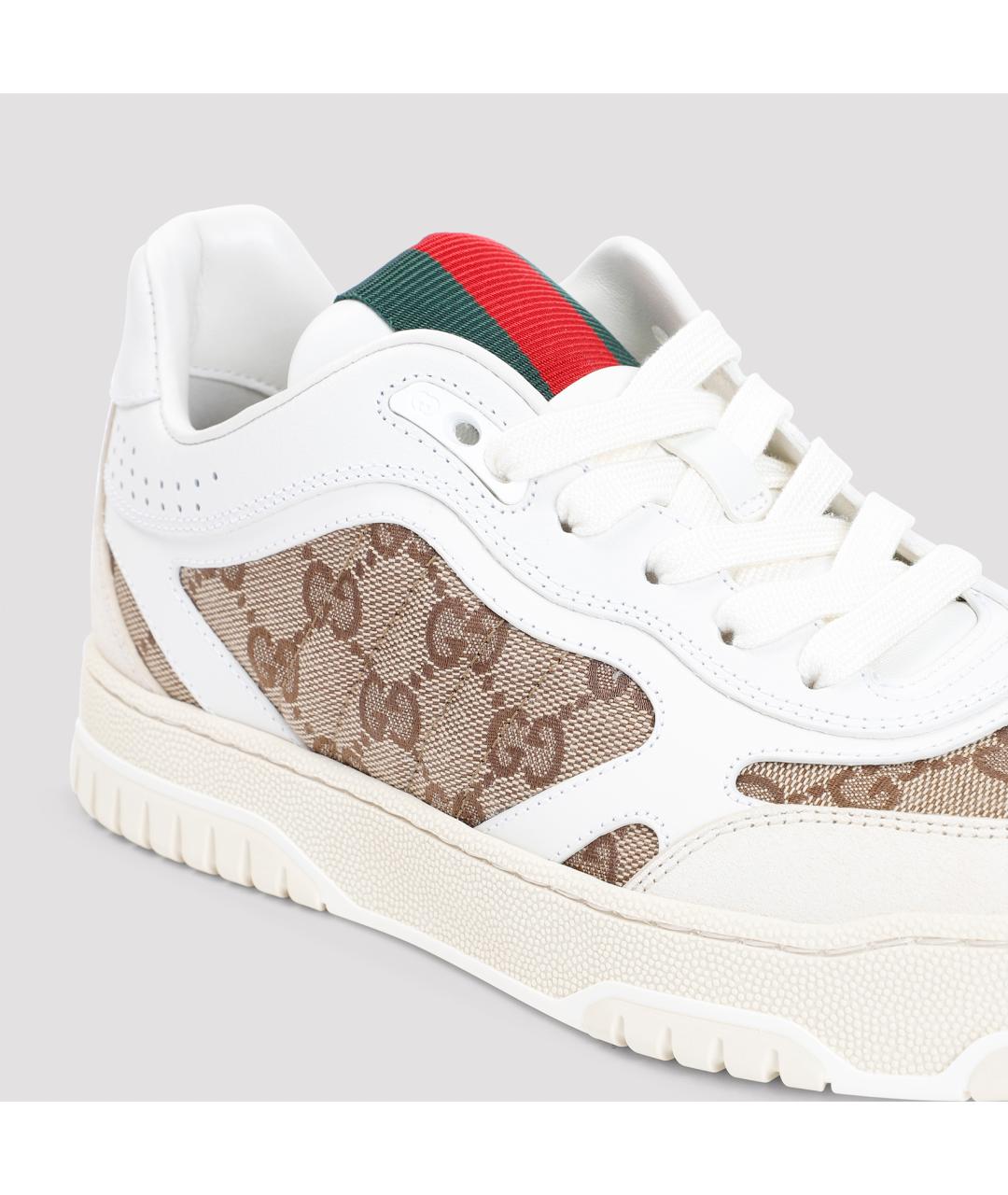 GUCCI Мульти кожаные кеды, фото 6