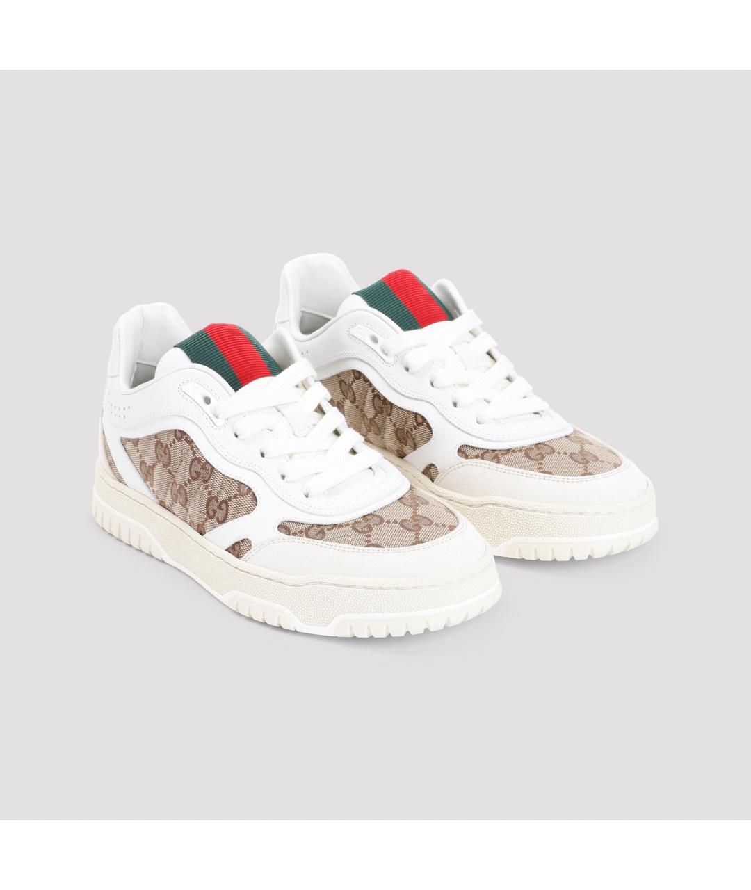 GUCCI Мульти кожаные кеды, фото 5