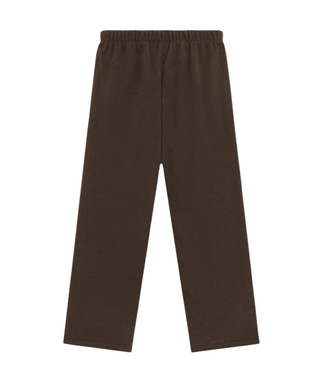 FEAR OF GOD ESSENTIALS Коричневые повседневные брюки, фото 2