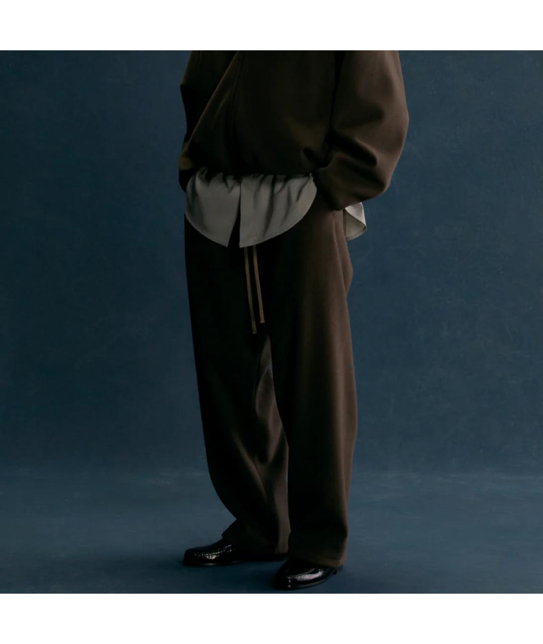 FEAR OF GOD ESSENTIALS Коричневые повседневные брюки, фото 4