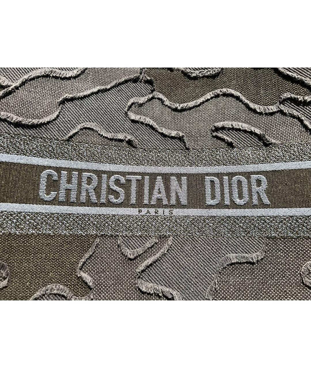 CHRISTIAN DIOR Темно-синяя сумка тоут, фото 3