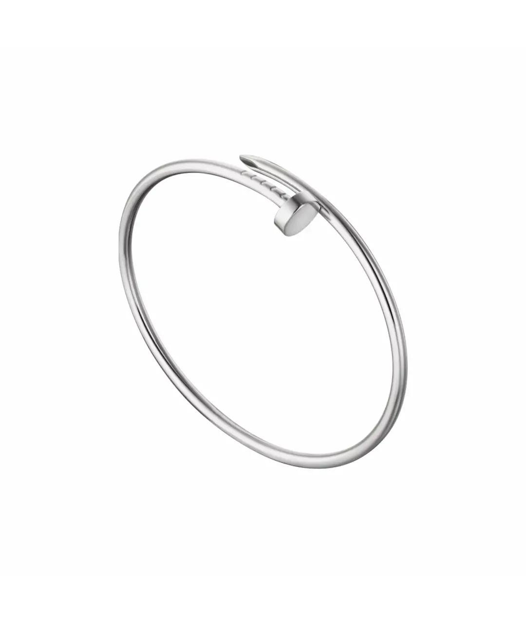CARTIER Белый браслет из белого золота, фото 1