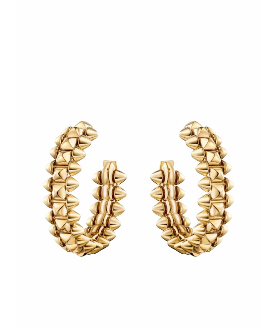 CARTIER Золотые серьги из желтого золота, фото 1