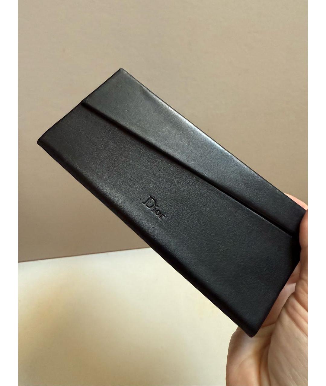 CHRISTIAN DIOR Белые металлические солнцезащитные очки, фото 4